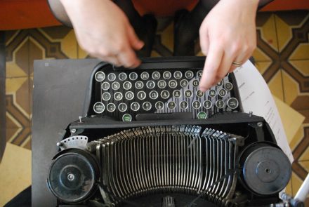 Máquinas de escribir: antiguas contadoras de historias