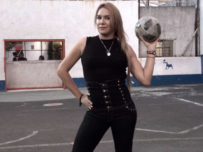 Noemí, la crack del futbol LGBT en Azcapotzalco